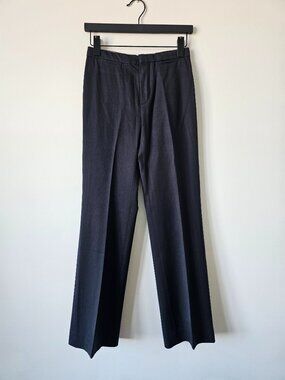 CLUB MONACO Black Viscose Polyester Trouser Pants 0